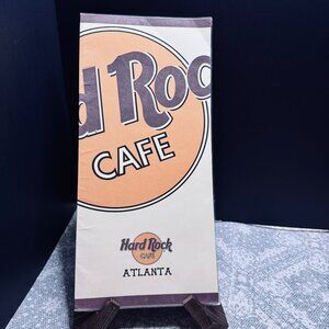 Hard Rock Cafe Atlanta- Souvenir Menu